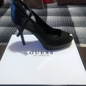 GUESS black high heels